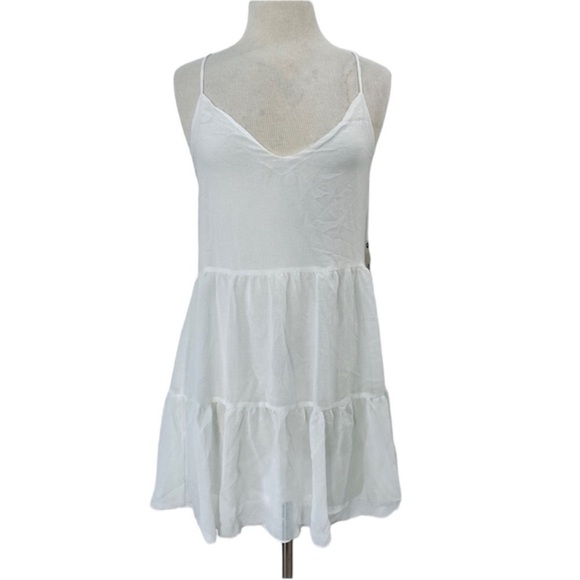Dolce Vita off-white babydoll mini dress - Picture 1 of 8